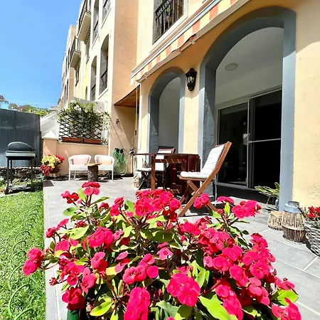 Cozy With Wifi, Pool, Barbecue, Private Garden شقة Santa Úrsula